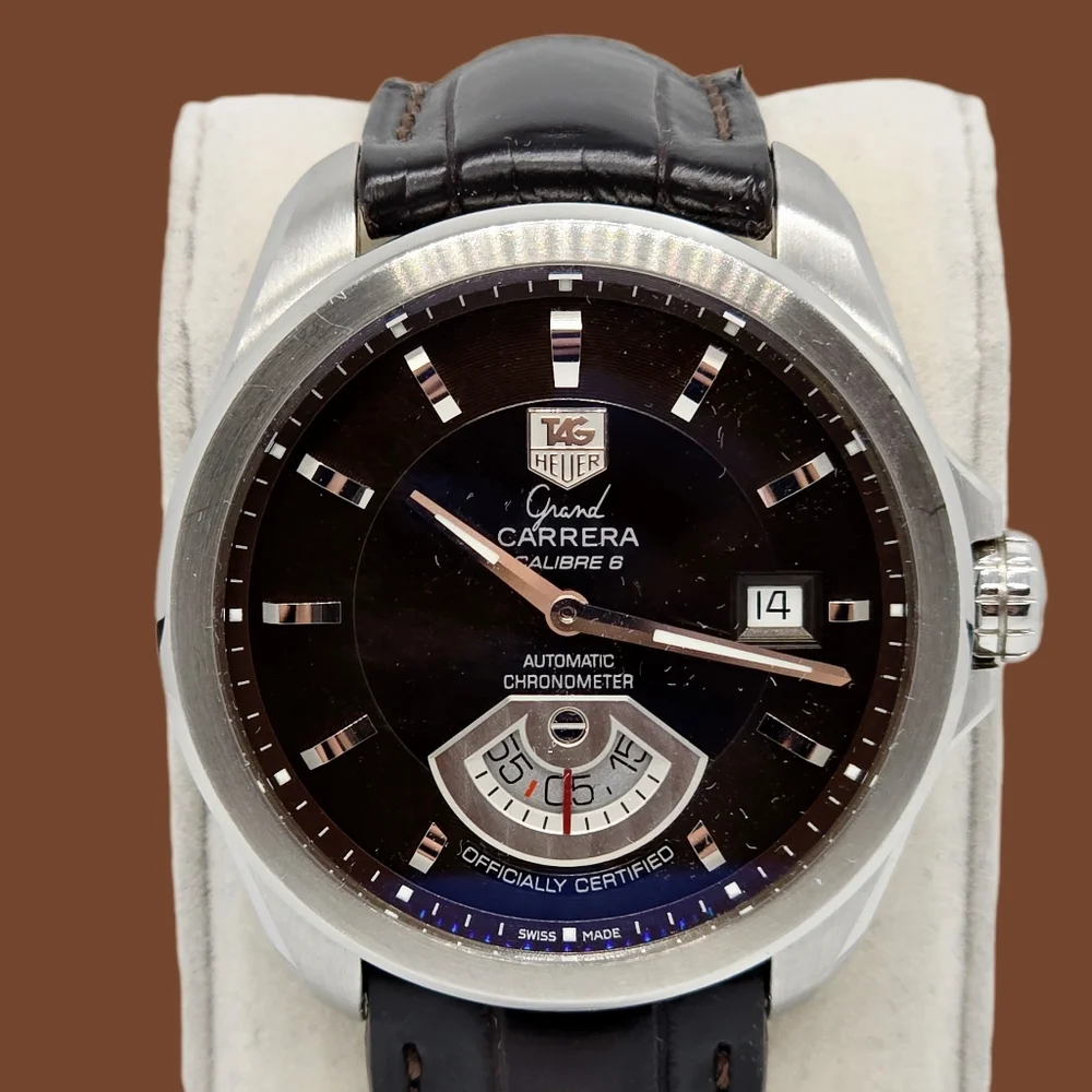 π Tag Heuer Grand Carrera Calibre 6 Watch π - Picture 1 of 9